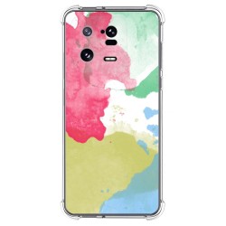 Funda Silicona Antigolpes compatible con Xiaomi 13 Pro 5G diseño Acuarela 02 Dibujos