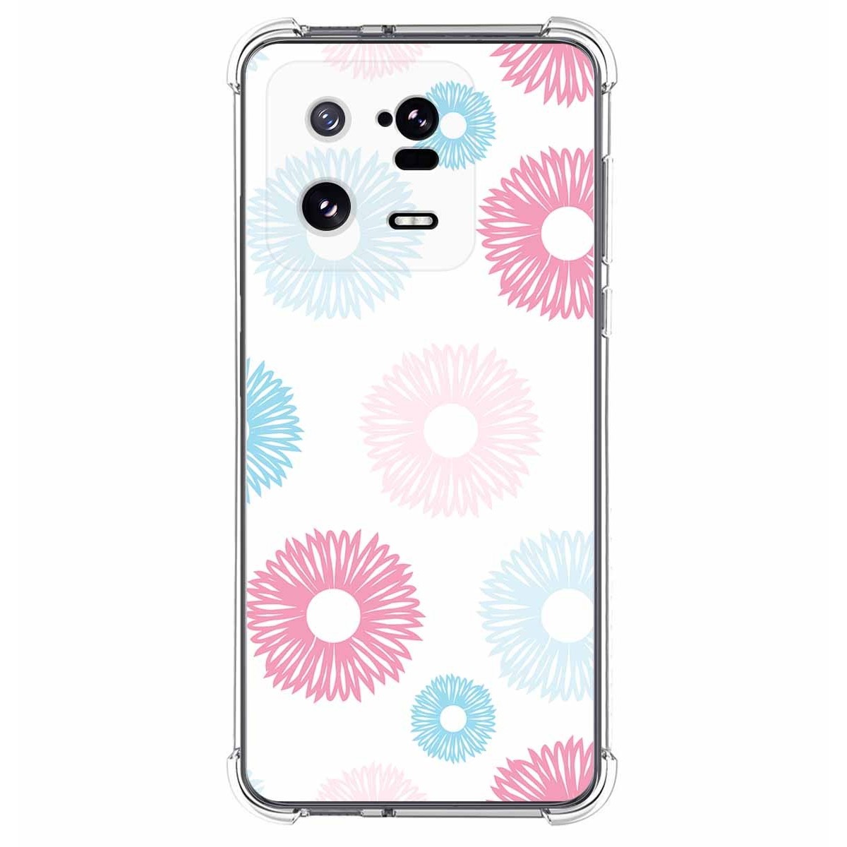 Funda Silicona Antigolpes compatible con Xiaomi 13 Pro 5G diseño Flores 06 Dibujos