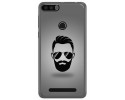 Funda Gel Tpu para Leagoo Kiicaa Power Diseño Barba Dibujos