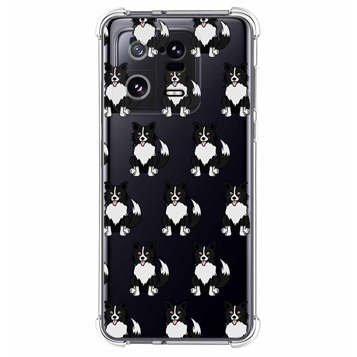Funda Silicona Antigolpes compatible con Xiaomi 13 Pro 5G diseño Perros 07 Dibujos
