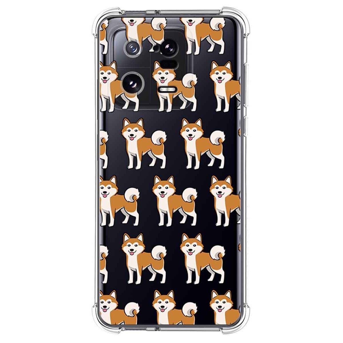 Funda Silicona Antigolpes compatible con Xiaomi 13 Pro 5G diseño Perros 08 Dibujos