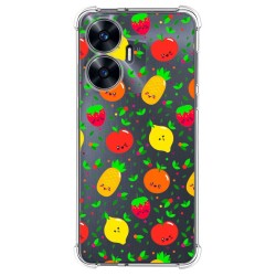 Funda Silicona Antigolpes para Realme C55 diseño Frutas 01 Dibujos