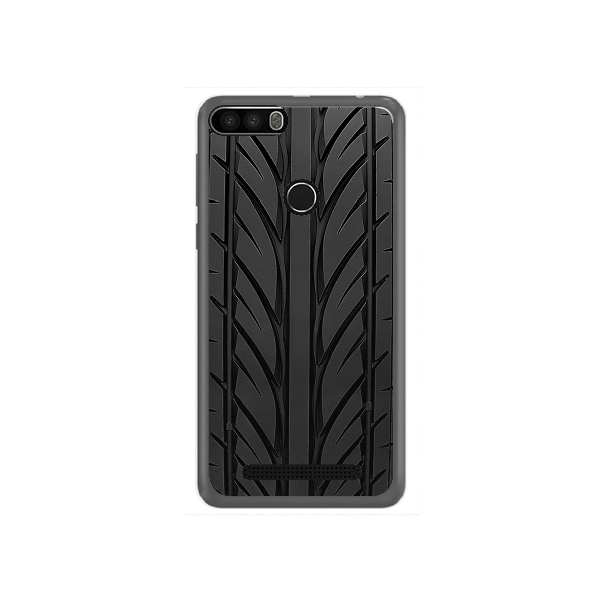 Funda Gel Tpu para Leagoo Kiicaa Power Diseño Neumatico Dibujos