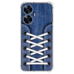 Funda Silicona Antigolpes para Realme C55 diseño Zapatillas 01 Dibujos