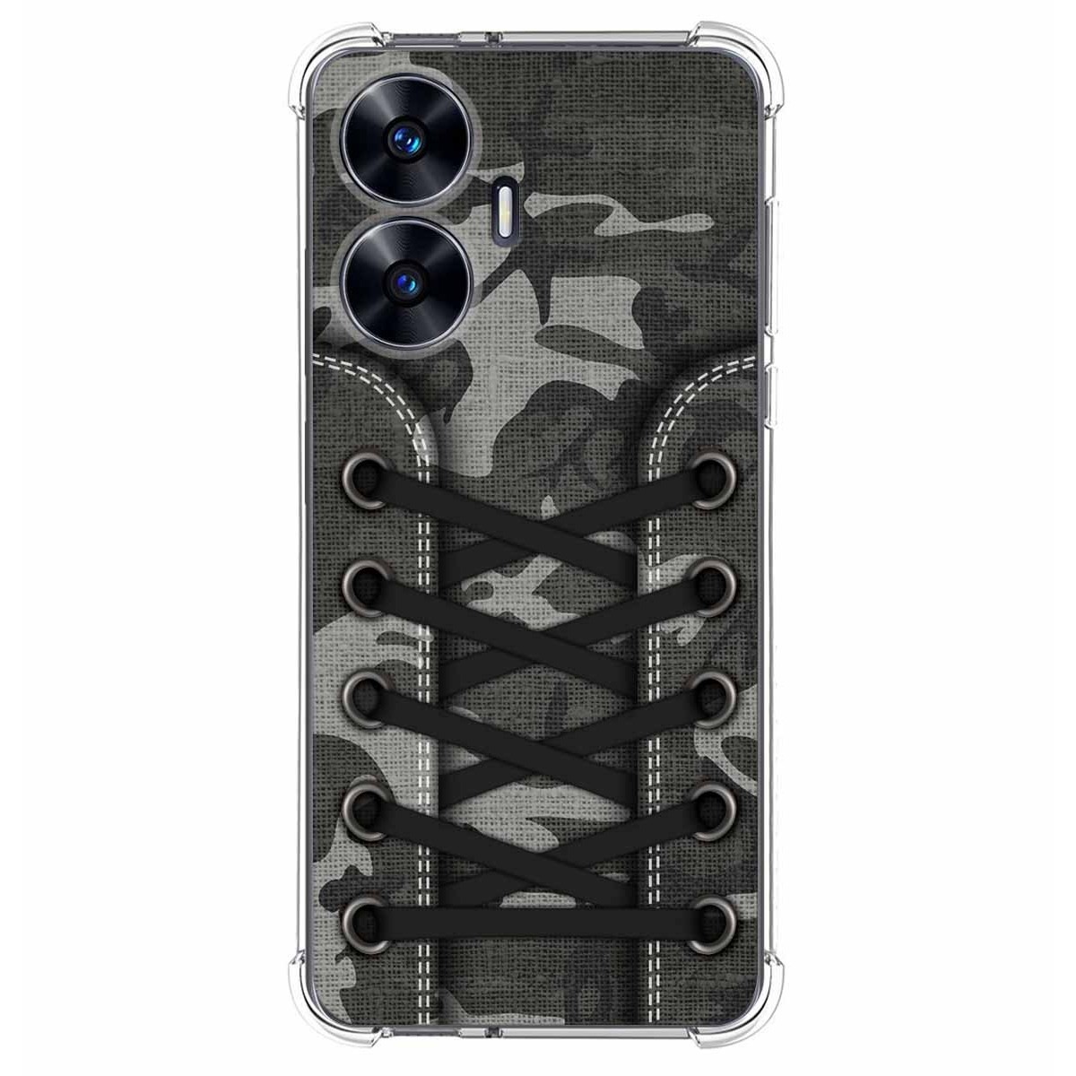 Funda Silicona Antigolpes para Realme C55 diseño Zapatillas 15 Dibujos