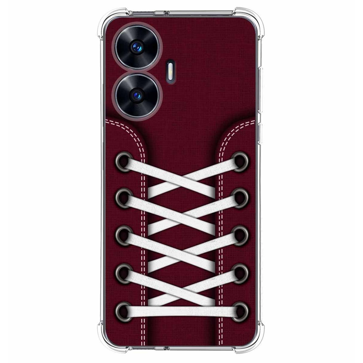 Funda Silicona Antigolpes para Realme C55 diseño Zapatillas 17 Dibujos