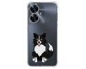 Funda Silicona Antigolpes para Realme C55 diseño Perros 01 Dibujos