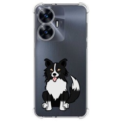 Funda Silicona Antigolpes para Realme C55 diseño Perros 01 Dibujos
