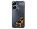 Funda Silicona Antigolpes para Realme C55 diseño Perros 03 Dibujos