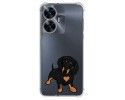 Funda Silicona Antigolpes para Realme C55 diseño Perros 04 Dibujos