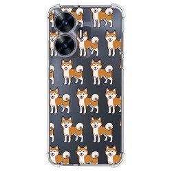 Funda Silicona Antigolpes para Realme C55 diseño Perros 08 Dibujos