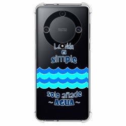 Funda Silicona Antigolpes para Huawei Honor Magic 5 Lite 5G diseño Agua Dibujos