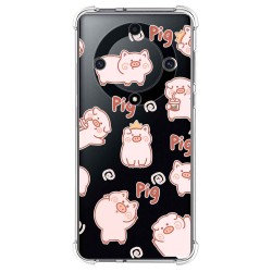 Funda Silicona Antigolpes para Huawei Honor Magic 5 Lite 5G diseño Cerdos Dibujos