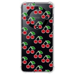 Funda Silicona Antigolpes para Huawei Honor Magic 5 Lite 5G diseño Cerezas Dibujos