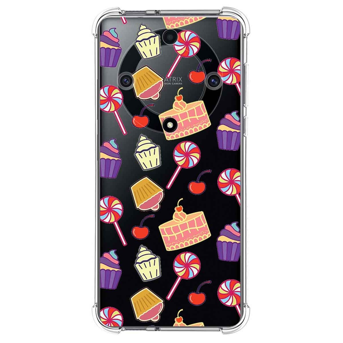 Funda Silicona Antigolpes para Huawei Honor Magic 5 Lite 5G diseño Dulces 01 Dibujos