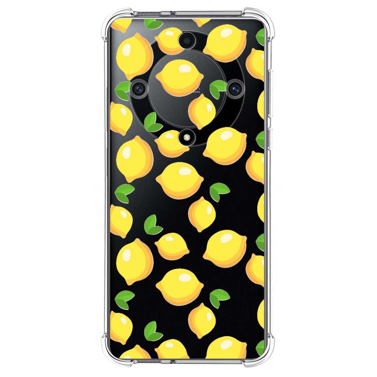 Funda Silicona Antigolpes para Huawei Honor Magic 5 Lite 5G diseño Limones Dibujos