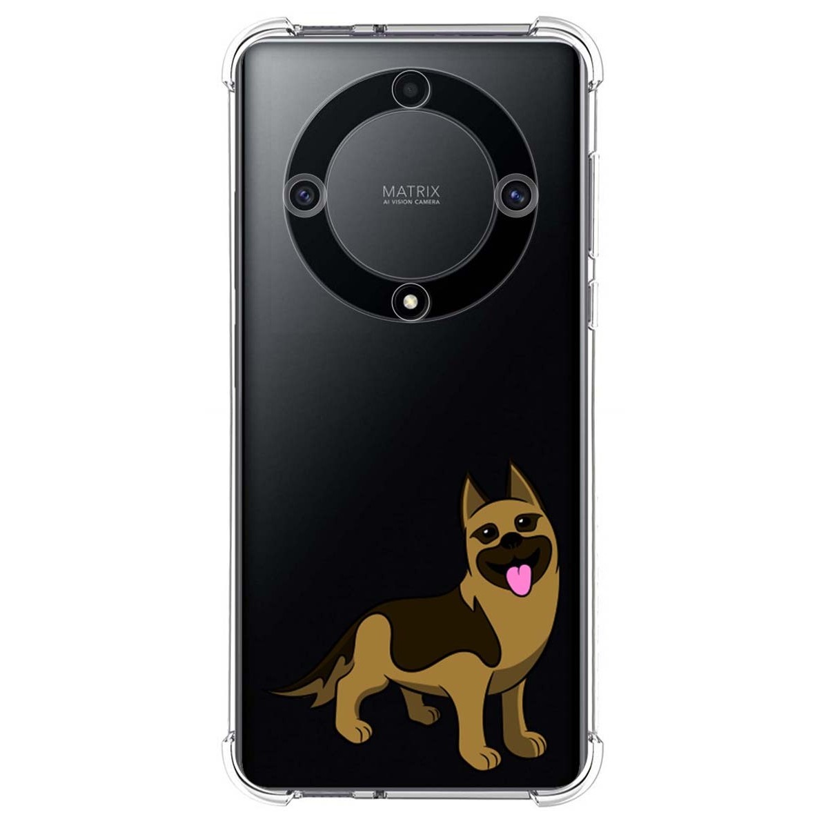 Funda Silicona Antigolpes para Huawei Honor Magic 5 Lite 5G diseño Perros 03 Dibujos