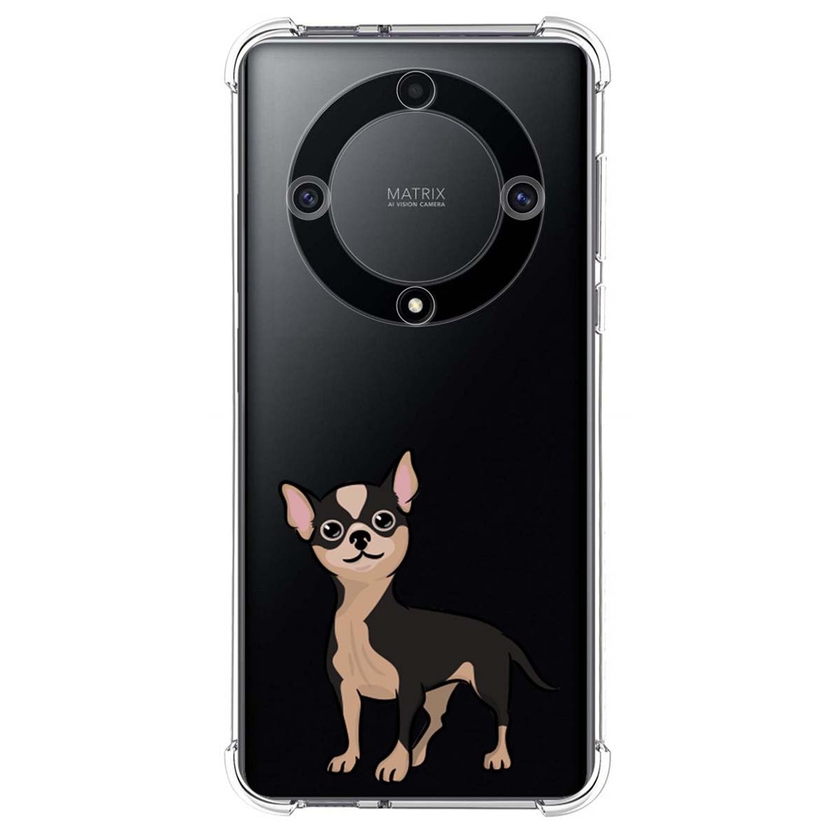 Funda Silicona Antigolpes para Huawei Honor Magic 5 Lite 5G diseño Perros 05 Dibujos