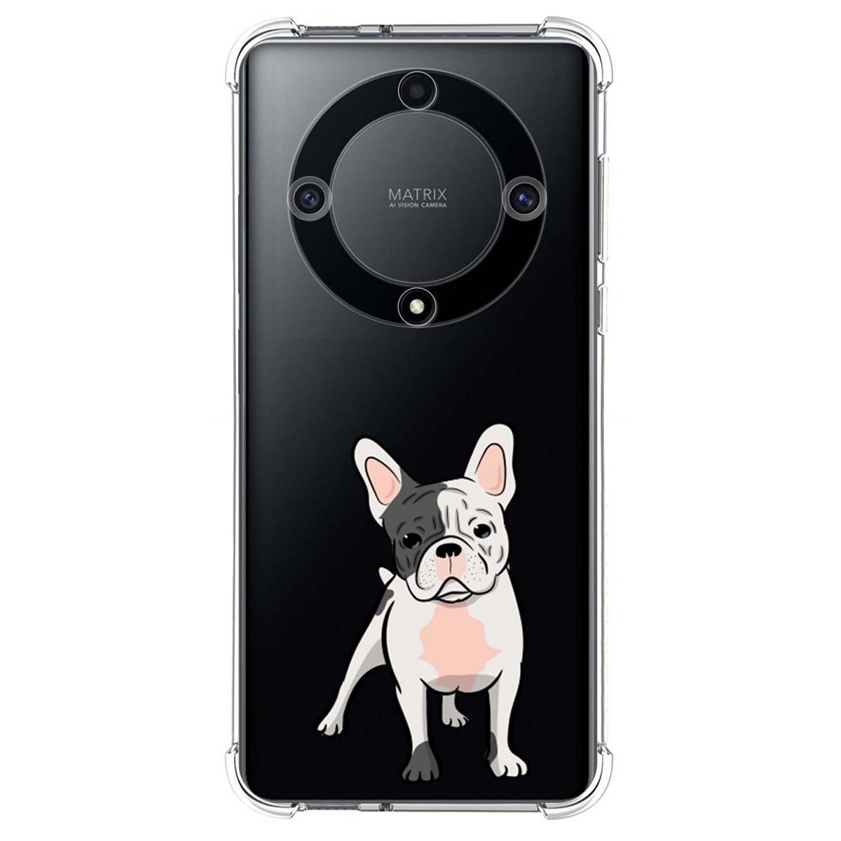 Funda Silicona Antigolpes para Huawei Honor Magic 5 Lite 5G diseño Perros 06 Dibujos