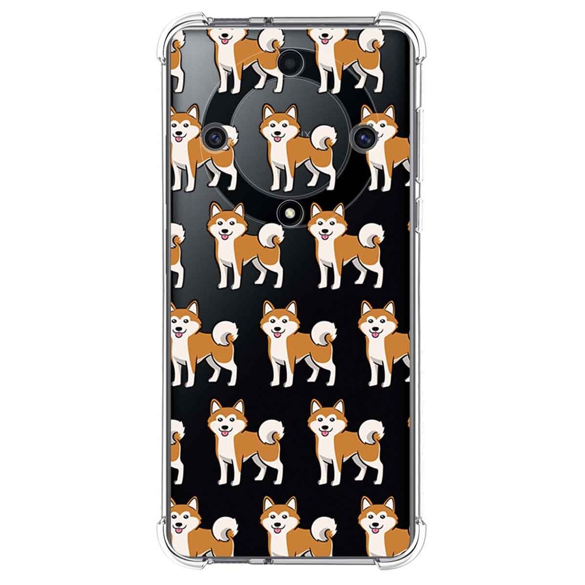 Funda Silicona Antigolpes para Huawei Honor Magic 5 Lite 5G diseño Perros 08 Dibujos
