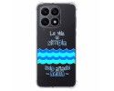 Funda Silicona Antigolpes para Huawei Honor X7a diseño Agua Dibujos