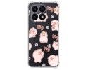 Funda Silicona Antigolpes para Huawei Honor X7a diseño Cerdos Dibujos