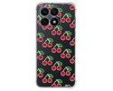 Funda Silicona Antigolpes para Huawei Honor X7a diseño Cerezas Dibujos