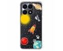 Funda Silicona Antigolpes para Huawei Honor X7a diseño Espacio Dibujos