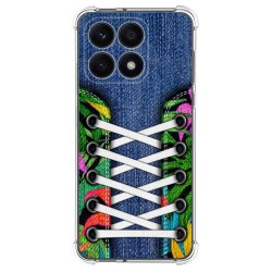 Funda Silicona Antigolpes para Huawei Honor X7a diseño Zapatillas 13 Dibujos