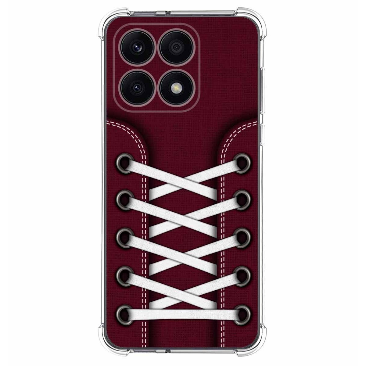 Funda Silicona Antigolpes para Huawei Honor X7a diseño Zapatillas 17 Dibujos