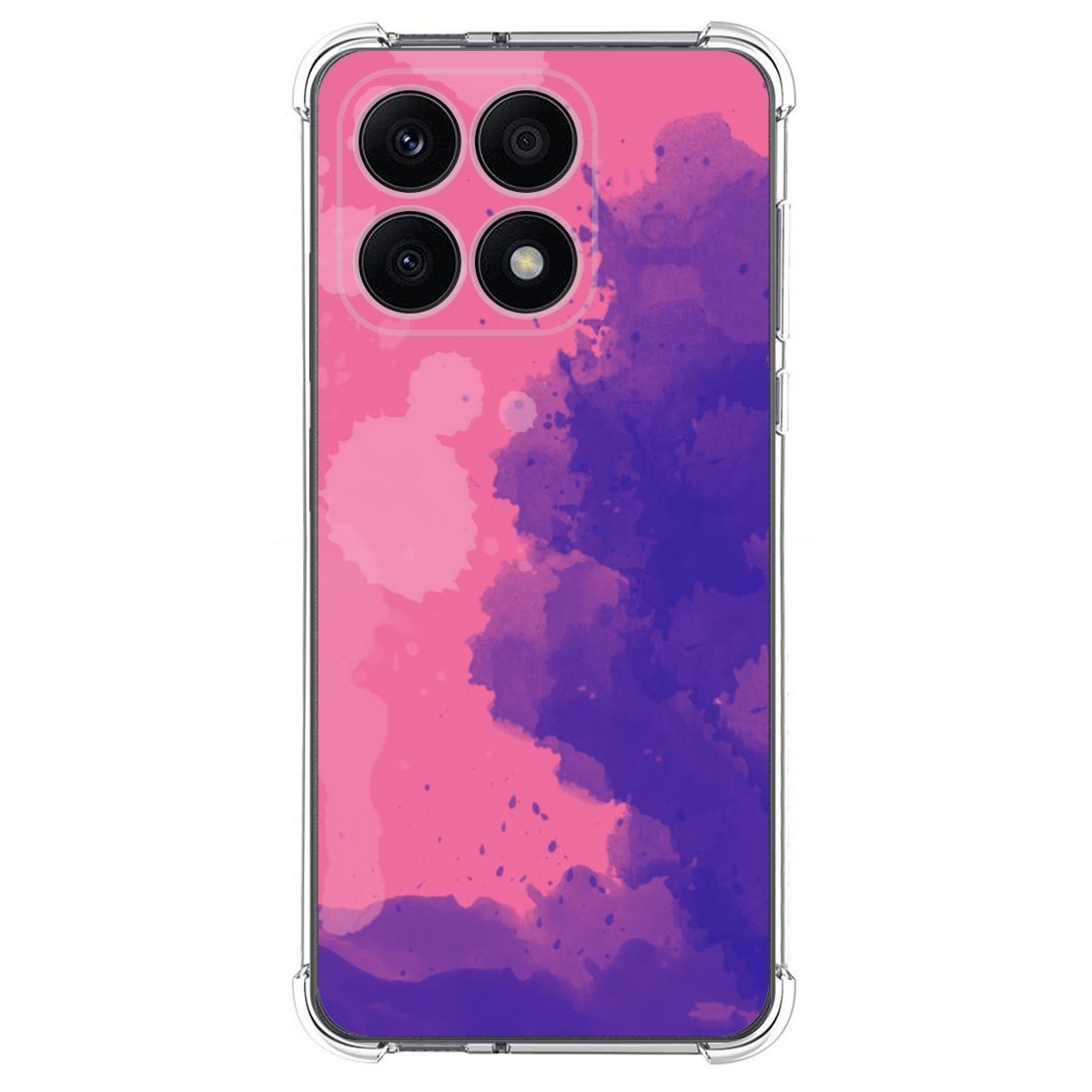 Funda Silicona Antigolpes para Huawei Honor X7a diseño Acuarela 07 Dibujos