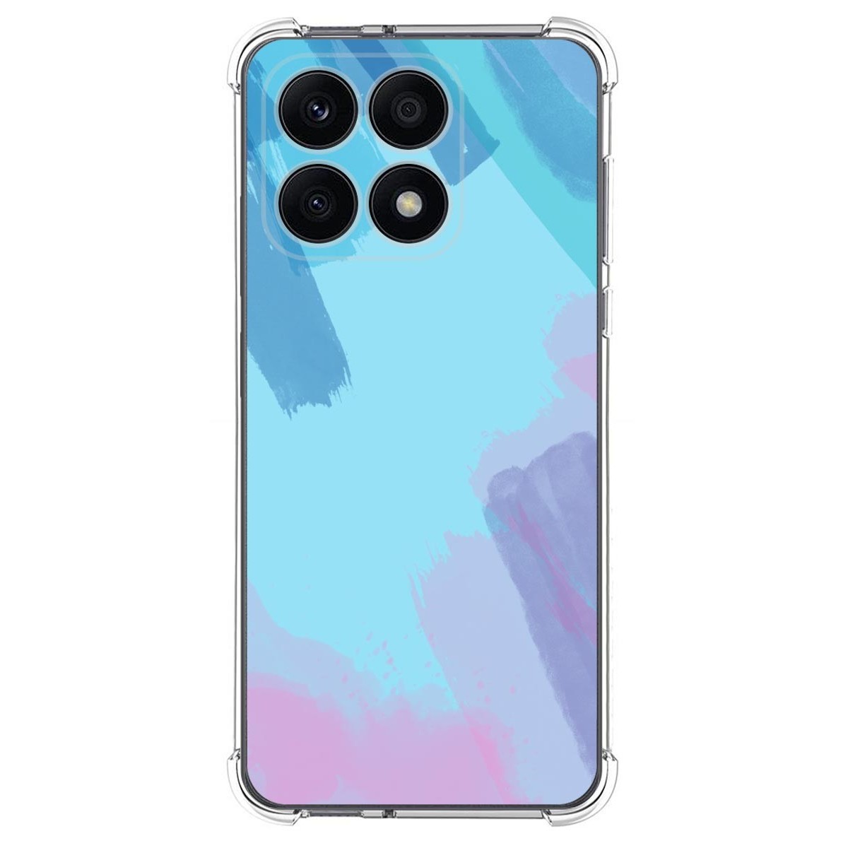 Funda Silicona Antigolpes para Huawei Honor X7a diseño Acuarela 10 Dibujos