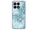 Funda Silicona Antigolpes para Huawei Honor X7a diseño Flores 03 Dibujos