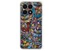 Funda Silicona Antigolpes para Huawei Honor X7a diseño Flores 04 Dibujos