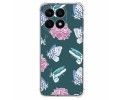 Funda Silicona Antigolpes para Huawei Honor X7a diseño Flores 10 Dibujos