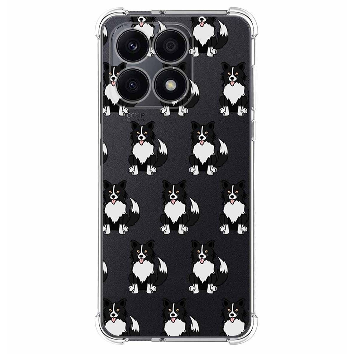 Funda Silicona Antigolpes para Huawei Honor X7a diseño Perros 07 Dibujos