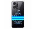 Funda Silicona Antigolpes para Huawei Honor X8a diseño Agua Dibujos
