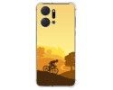 Funda Silicona Antigolpes para Huawei Honor X8a diseño Ciclista Dibujos