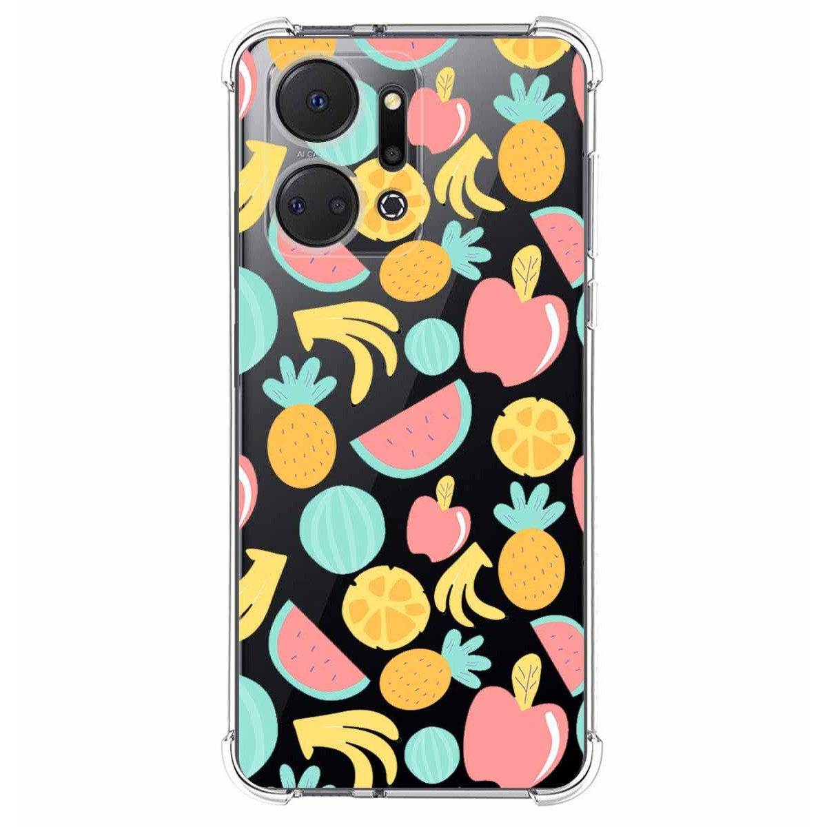 Funda Silicona Antigolpes para Huawei Honor X8a diseño Frutas 02 Dibujos