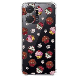 Funda Silicona Antigolpes para Huawei Honor X8a diseño Muffins Dibujos