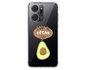 Funda Silicona Antigolpes para Huawei Honor X8a diseño Vegan Life Dibujos