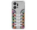 Funda Silicona Antigolpes para Huawei Honor X8a diseño Zapatillas 04 Dibujos