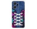 Funda Silicona Antigolpes para Huawei Honor X8a diseño Zapatillas 06 Dibujos