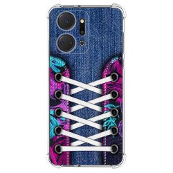 Funda Silicona Antigolpes para Huawei Honor X8a diseño Zapatillas 06 Dibujos