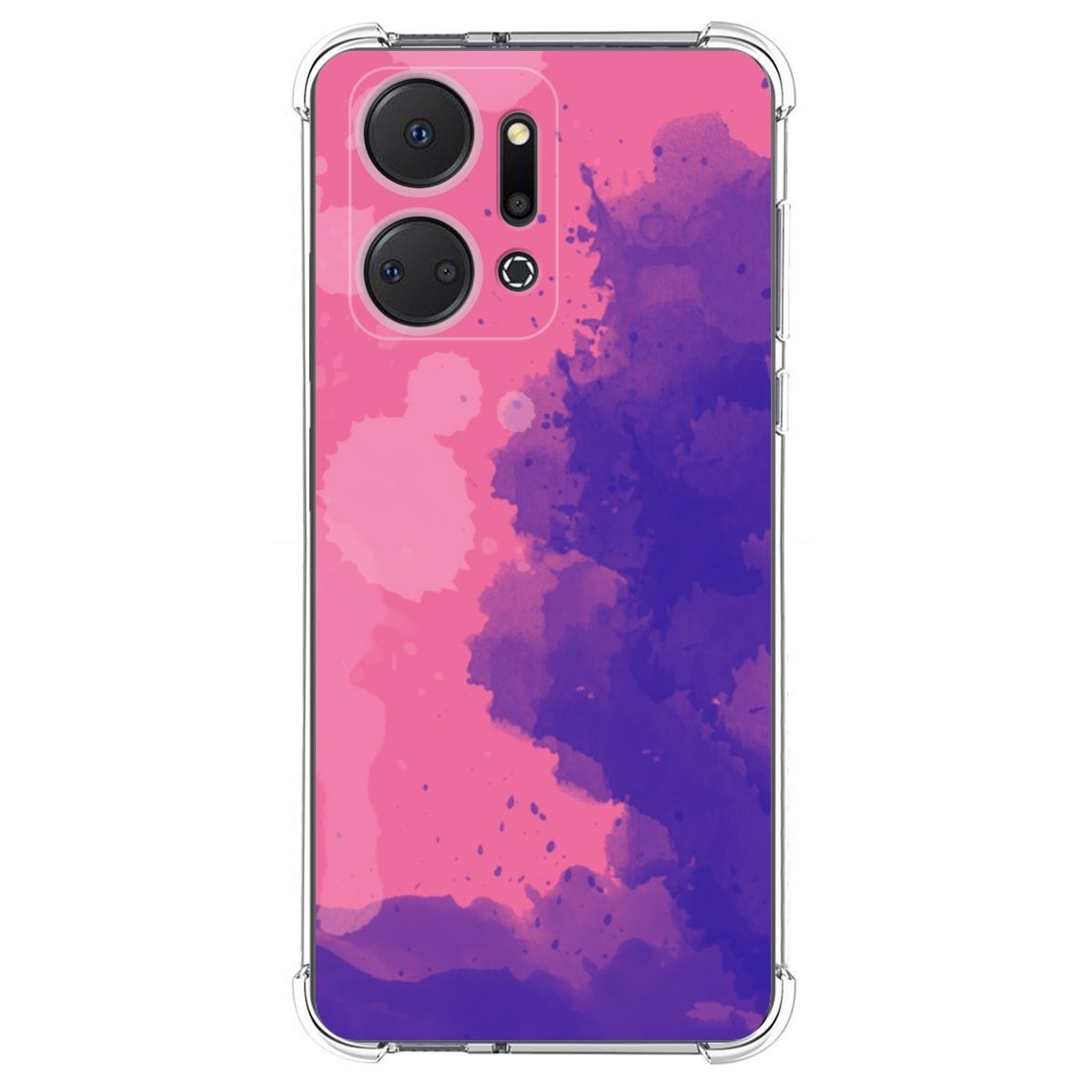 Funda Silicona Antigolpes para Huawei Honor X8a diseño Acuarela 07 Dibujos