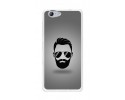 Funda Gel Tpu para Orange Neva 80 / Zte Blade V770 Diseño Barba Dibujos