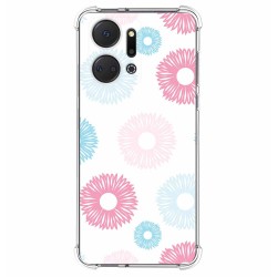 Funda Silicona Antigolpes para Huawei Honor X8a diseño Flores 06 Dibujos