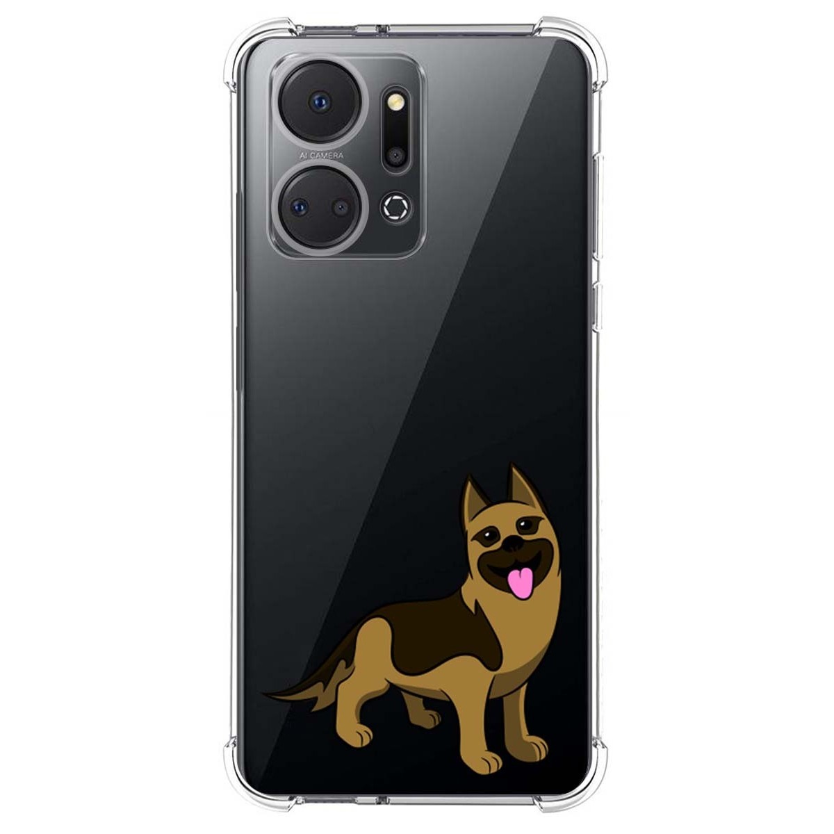 Funda Silicona Antigolpes para Huawei Honor X8a diseño Perros 03 Dibujos