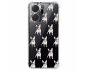 Funda Silicona Antigolpes para Huawei Honor X8a diseño Perros 12 Dibujos