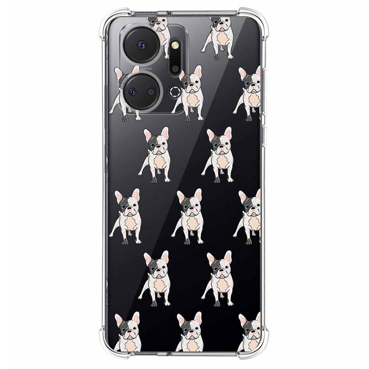Funda Silicona Antigolpes para Huawei Honor X8a diseño Perros 12 Dibujos